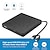 cheap Cables &amp; Adapters-External DVD CD Drive Type-c USB3.0 CD Player 5 in 1 New DVD Burner 2 USB Ports and 2 TF/SD Card Slots with Plug and Play Ultra Slim for Mac PC Windows 11/10/8/7 Linux OS