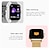 Недорогие Смарт-часы-696 Q13 Умные часы 1.69 дюймовый Смарт Часы Bluetooth Педометр Напоминание о звонке Датчик для отслеживания сна Совместим с Android iOS Женский Мужчины