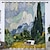 preiswerte Vorhänge &amp; Gardinen-Vincent Van Gogh Vorhangpaneele Ösen/Ösenvorhänge für Wohnzimmer, Schlafzimmer, Bauernhausvorhang für Küchentür, Fensterbehandlungen, Raumverdunkelung