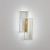ieftine Lumini LED de Perete-lightinthebox aplice de perete cu led de interior dreptunghi auriu lumina dubla lumina montata pe perete iluminat de perete metalic cu LED modern pentru dormitor sufragerie lampa de noptiera living