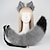 baratos Acessórios de penteados-clipe de rabo de raposa orelhas de gato patas de lobo luvas traje cosplay halloween acessórios para fantasia de festa chique