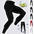 cheap Men&#039;s Active Pants-Men&#039;s Compression Pants Running Tights Leggings Base Layer Athletic Spandex Breathable Moisture Wicking Soft Fitness Gym Workout Running Sportswear Activewear Solid Colored Black White Red