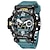 economico Orologi digitali-smael doppio display sportivo da uomo orologi digitali impermeabile orologio sportivo uomo militare allarme cronometro orologio da polso al quarzo maschile orologio digitale