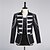 cheap Historical &amp; Vintage Costumes-Rococo Victorian Coat Suits &amp; Blazers Uniform Prince Aristocrat Men&#039;s Cosplay Costume Party / Evening Coat