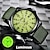 cheap Quartz Watches-Quartz Watch for Men Fitness Running Watch Women Men Digital Quartz Oversize Casual Waterproof Calendar Alloy Canvas Fashion