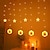 abordables Tiras de Luces LED-ramadan kareem luz decoraciones eid decoración luces led 3m musulmán islam mezquita castillo cortinas luces eid mubarak decoración enchufe de la ue