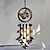 cheap Dreamcatcher-1pc Dream Catcher, Metal Tube Bell Wind Chime Hanging Ornament Round Decoration Smooth Sail Anchor Butterfly, Home Decor, Wall Hanging Art Craf