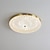 tanie Lampy sufitowe-kryształowe oświetlenie sufitowe led możliwość przyciemniania 35cm w kształcie koła miedziane lampy sufitowe do salonu 110-240v