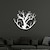 cheap Wall Accent-1pc Tree of Life Metal Wall Art Outdoor Decor Rust Proof Wall Sculpture Ideal For Garden, Home, Farmhouse, Patio And Bedroom
