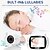 abordables Monitores de bebés-Monitor de bebé inalámbrico de 2,4g con pantalla LCD de 3,5 pulgadas, audio bidireccional, visión nocturna, vigilancia, cámara de seguridad, niñera