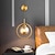 abordables Appliques murales d'intérieur-Lightinthebox mur LED lumière verre globe design éclairage mural intérieur chambre applique cuisine appliques murales bar applique murale