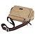 cheap Men&#039;s Bags-Unisex Crossbody Bag Canvas Daily Zipper Black Khaki Coffee