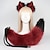 Недорогие Аксессуары для укладки волос-Лисий хвост клип кошачьи уши волчьи лапы перчатки косплей костюм Хэллоуин нарядный костюм для вечеринки аксессуары