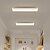 abordables Luces de isla-luz colgante led diseño de línea blanca 3000-6000k accesorios de iluminación de techo araña de estilo de barra creativa para sala de estar, isla de cocina, dormitorio