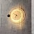 رخيصةأون إضاءات الحوائط الداخلية-أدى الجدار مصباح الفن ساعة تصميم الجدار الخفيفة الإبداعية الممر غرفة نوم غرفة المعيشة خلفية الجدار ديكورا الإضاءة