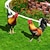 cheap Decorative Garden Stakes-Acrylic 3d Simulation Rooster Courtyard Ground Plug Yard Art Garden Outdoor Decor