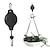 cheap Plant Care Accessories-Plant Hook Pulley, Retractable Plant Hanger Flower Basket Pots and Birds Feeder Hang High up and Pull Down to Water Or Feed