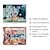 cheap Cartoon Prints-2pcs I&#039;LL BE THERE FOR YOU Wall Art Painting Watercolor Central Perk Poster 90s Classic American TV Show Prints Wall Art Canvas Prints Bedroom Home Decor Frameless