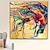 cheap Posters &amp; Prints-1pc HD Print Fashion Decorative Picture Woman Modern Figure Canvas Painting Graffiti Girl Wall Art Orange Poster Contemporary Living Room Home Decoration Frameless