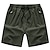 baratos Calças e Calções-Homens Shorts de Corrida Ao ar livre Ajuste Largo Respirável Macio Esticar Redutor de Suor Calção Com Cordão Cintura elástica Cinzento Escuro Preto Acampar e Caminhar Alpinismo Corrida S M L XL XXL