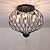 billige Indbyggede og semiindbyggede ophæng-led loftslampe krystal pendel sort spisebordslampe hængende lys til køkken stue soveværelse korridor led industrilampe