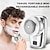 abordables Rasage et épilation-Mini rasoir électrique rasoir électrique portable pour hommes tondeuse à barbe lavable usb rechargeable rasoir pour hommes visage rasage complet du corps