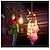 billige Dekor- og nattlys-led drømmefanger veggdekor med fjær anheng veggheng ornament vindklokke lys til bil hjem jente barns soverom dekorasjon jul bursdagsfest balkong vindu ramadan eid dekorasjoner