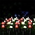 お買い得  経路ライト＆ランタン-ソーラーロータスガーデンライト 屋外装飾ライト 防水ライト led経路 ライトヤード パティオ 中庭 芝生 景観照明 1x 2x