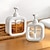 voordelige badkamer organisator-persfles afneembare shampoo dispenser voor vloeibare zeep zeepfles badkamer opbergflessen douche hervulbare plastic