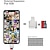 billige Periferiutstyr til datamaskiner-mikro sd kortleser konverterer egnet for iphone ipadotg til micro sd/tf kortleser viewer adapter minnekortlesing for iphone 14/13/12/pro/11/x/xr/max/8 støtte ios 13 og exfat &amp; fett32