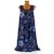 Χαμηλού Κόστους Print Φορέματα-γυναικείο φόρεμα shift φόρεμα μέχρι το γόνατο λευκό μαύρο στρατιωτικό πράσινο φούξια μπλε ναυτικό αμάνικο λουλουδάτο στάμπα άνοιξη καλοκαίρι στρογγυλή λαιμόκοψη hot casual boho loose 2023 m l xl xxl