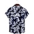 رخيصةأون قمصان هاواي طية صدر السترة للرجال-رجالي قميص قميص هاواي قميص جرافيك قميص الوها ورد الرسم أوراق النخيل قبة أزرق وأبيض 18 أزرق 19 أزرق أسود برتقالي شارع مناسب للبس اليومي كم قصير ملابس موضة مصمم خفيف الوزن كاجوال