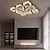 billige Lysekroner-led lysekroner dæmpbare loftslys 8-lys 80cm moderne luksus geometri design 150cm guldkrystal til boliginteriør køkken soveværelse kreativ lampe lys