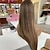 cheap Human Hair Lace Front Wigs-Remy Human Hair 13x4 Lace Front Wig Free Part Brazilian Hair Silky Straight Multi-color Wig 130% 150% Density with Baby Hair Ombre Hair Highlighted / Balayage Hair 100% Virgin For wigs for black women