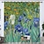 ieftine Perdele &amp; Draperii-Panouri perdele vincent van Gogh draperii cu ochiuri/draperii pentru sufragerie dormitor, cortina de fermă pentru ușă bucătărie ferestre tratamente întunecare cameră
