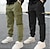 billige Nederdeler-barn gutter bukser svart armygrønn kaki bukse med bokstavtrykk med lomme casual 2-12 år