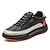 cheap Men&#039;s Sneakers-Men&#039;s Sneakers Sporty Look Walking Casual Athletic PU Breathable Loafer Orange / Black Beige Fall