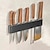 ieftine Depozitare de Bucătărie-suport pentru cuțite din oțel inoxidabil fără pumni suport pentru bețișoare pentru cuțit de bucătărie suport de depozitare multifuncțional montat pe perete