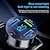 cheap Bluetooth Car Kit/Hands-free-66W 4 Ports Fast Charging Adapter 12-24V LED Digital Display Portable Car Phone Charger Adapter For iPhone Huawei Xmi Samsung