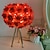 billiga sänglampa-bordslampa modern bröllopsdekoration äktenskap 3000-6000k sovrum skrivbordslampa kreativa rosor blomljus vardagsrumslampa sänglampor