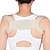 billige Bøjler og støtter-1stk holdningskorrektor til kvinder og mænd justerbar øvre rygbøjle til pukkelstøtte og smertelindring fra nakkeskulder og øvre ryg