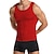 baratos Roupa de Ciclismo Masculino-Colete Modelador para Exercícios Colete de emagrecimento Hot Sweat Workout Tank Top Modelador de corpo Esportes Elastano Náilon Chinês Ginástica Treino de Ginástica Corrida Compressão abdominal Perda