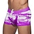 cheap Men&#039;s Boxer Swim Trunks-Men&#039;s Swim Shorts Swim Trunks Board Shorts Beach Shorts Drawstring Graphic Prints Quick Dry Outdoor Holiday Going out Boho Hawaiian Blue Purple