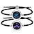 cheap Smart Wristbands-TOTWOO One Pair of Couple Bracelets for man and woman Long Distance Contacts with Light up&amp;Vibrate Realtionship Gifts Smart Bracelets Bluetooth Connecting Jewelry