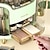 cheap Bathroom Organizer-Cosmetic Storage Box, PS Plastic Desktop Cosmetic Box, Storage Organizer Box