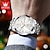 preiswerte Quarz-Uhren-olevs 9931 quarz dual kalender luxus diamant zifferblatt herren armbanduhren business edelstahlband wasserdichte uhr