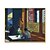 cheap Famous Paintings-Handmade Oil Painting Canvas Wall Art Decoration Street Art Edward Hopper Chinese Restaurant Chop Suey for Home Decor Rolled Frameless Unstretched Painting