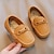 billiga Loafers och Slip-Ons för barn-Pojkar Flickor Loafers Dagligen Ledigt Skolskor PU Mateial som andas Lilla barn (4-7år) Småbarn (2–4 år) Skola Födelsedag Gåva Promenad Flätat band Svart Vit Gul Vår Sommar