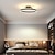 abordables Plafonniers à intensité variable-plafonnier led 50cm 1 lumière anneau cercle design aluminium dimmable finitions peintes luxueux style moderne salle à manger chambre lampes suspendues 110-240v uniquement dimmable avec télécommande