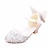 cheap Kids&#039; Princess Shoes-Girls&#039; Heels Daily Glitters Dress Shoes Heel Microfiber Breathability Non-slipping Height-increasing Big Kids(7years +) Little Kids(4-7ys) Wedding Party Gift Walking Shoes Dancing Crystal